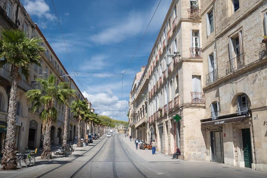 Le Shabby Chic, Beau T2, Patio, Centre Ville Montpellier Exterior photo